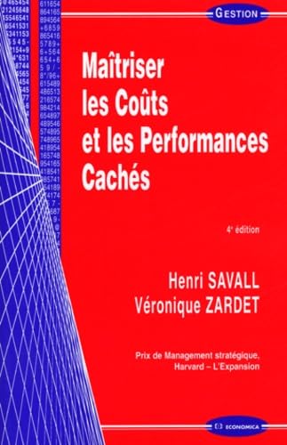 9782717846881: Matriser les cots et les performances cachs