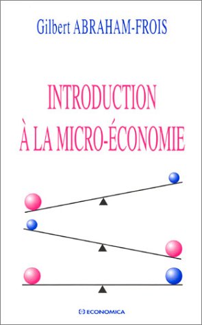 Imagen de archivo de Introduction  la micro-conomie a la venta por LeLivreVert