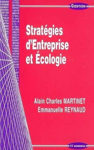 Imagen de archivo de Stratgies D'entreprise Et cologie a la venta por RECYCLIVRE