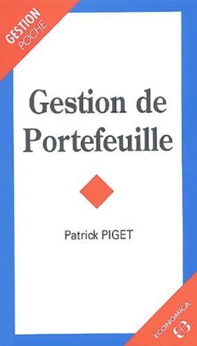 9782717848878: Gestion de Portefeuille