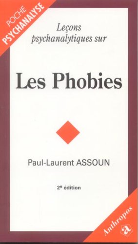 Beispielbild fr Leons pychanalytiques sur les Phobies zum Verkauf von medimops