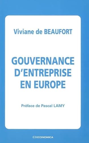 Stock image for Gouvernance d'entreprise en Europe for sale by medimops