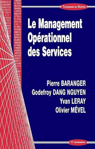 Stock image for Le Management Oprationnel des Services for sale by Ammareal