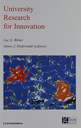 Imagen de archivo de University Research for Innovation (Glion Colloquium Series) a la venta por WorldofBooks