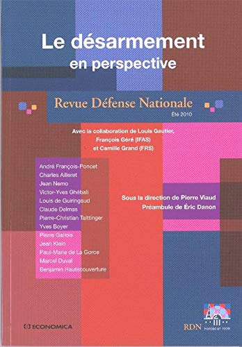 9782717859218: Revue Dfense Nationale, Et 2010 : Le dsarmement en perspective