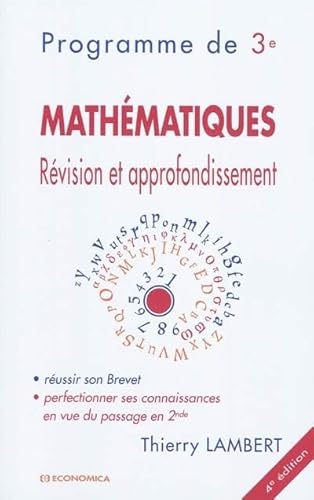 Stock image for Mathmatiques : Rvision et approfondissement : programme de 3e for sale by medimops