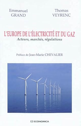 Beispielbild fr L'Europe de l'lectricit et du gaz : Acteurs, marchs, rgulations zum Verkauf von medimops