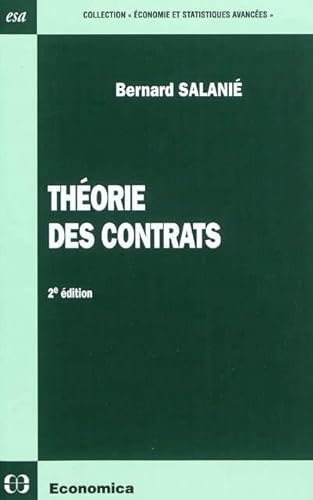 9782717861235: Thorie des contrats