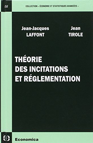 Imagen de archivo de Thorie Des Incitations Et Rglementation a la venta por RECYCLIVRE