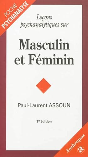 Beispielbild fr Lecons psychanalytiques sur Masculin et Fminin zum Verkauf von medimops