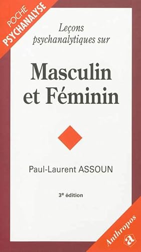 9782717865851: Leons psychanalytiques sur Masculin et Fminin