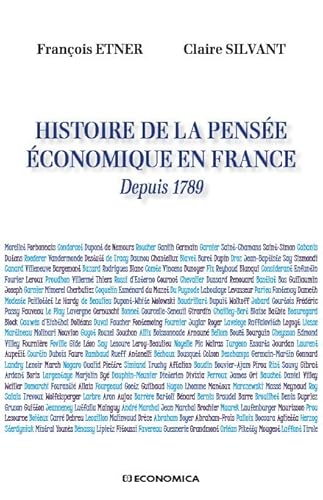 Stock image for Histoire de la pense conomique en France - depuis 1789 for sale by Gallix