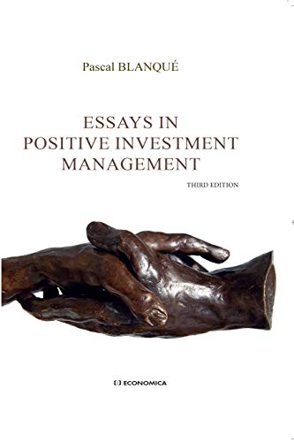 Beispielbild fr Essays in positive investment management zum Verkauf von Gallix