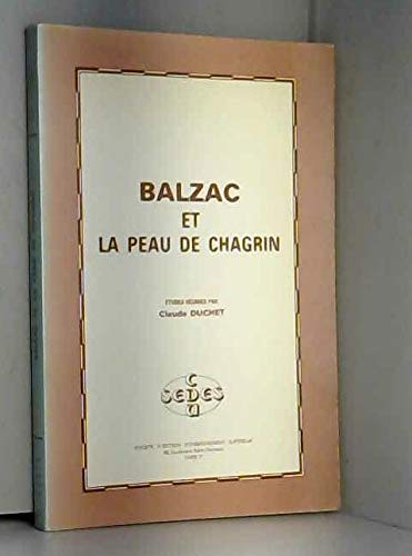 Imagen de archivo de Balzac et La peau de chagrin (French Edition) a la venta por Dan Pope Books