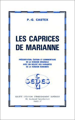 Beispielbild fr tudes Sur Le Thtre D'alfred De Musset: Les Caprices De Marianne zum Verkauf von Anybook.com