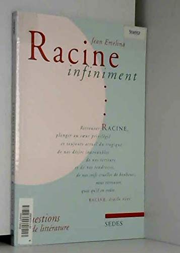 9782718192574: Racine infiniment