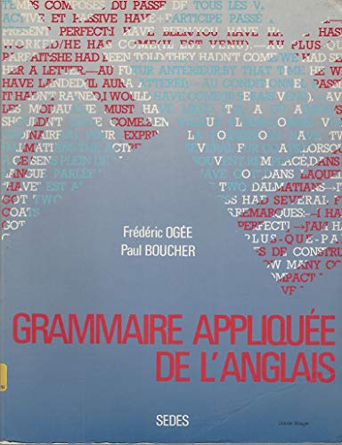 Grammaire Appliquée De L'anglais