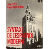 Imagen de archivo de SYNTAXE DE L'ESPAGNOL MODERNE. 8me dition a la venta por medimops