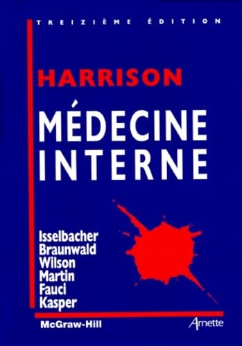 Stock image for MEDECINE INTERNE. 13me dition 1995 for sale by medimops