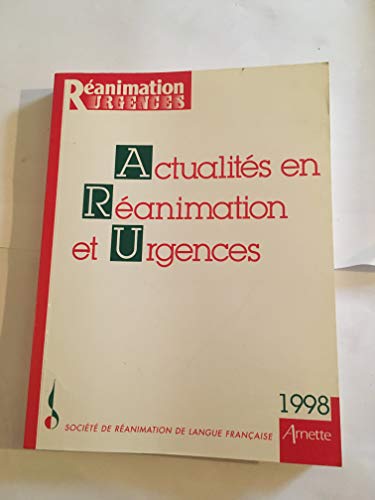 Beispielbild fr Actualits en ranimation et urgences, 1998 zum Verkauf von Ammareal