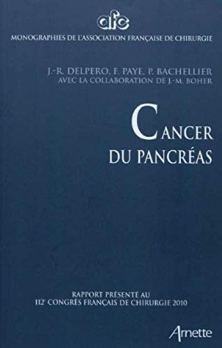 Stock image for Cancer du pancras for sale by medimops