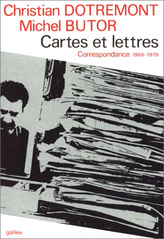 Stock image for Cartes et lettres : correspondance 1966-1979 (0000) for sale by GF Books, Inc.