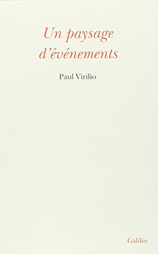 9782718604794: Un paysage d'vnements (0000)