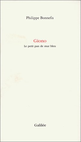 Giono (0000) (9782718605166) by Bonnefis, Philippe
