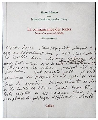 Stock image for La connaissance des textes (0000) (French Edition) for sale by GF Books, Inc.