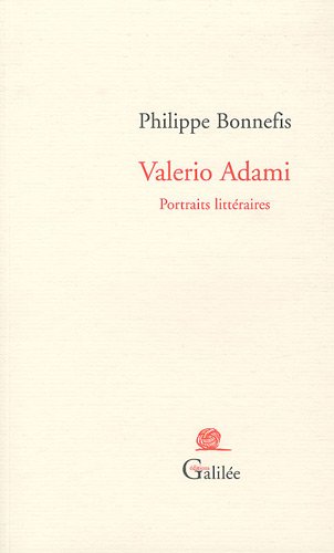 Stock image for Valerio Adami, portraits littraires for sale by Chapitre.com : livres et presse ancienne