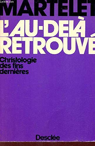 Stock image for L'au-del retrouv for sale by medimops