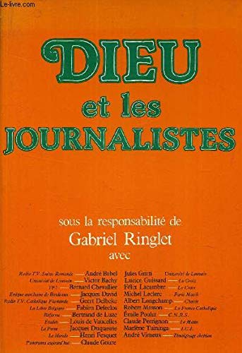 Stock image for Dieu et les journalistes (French Edition) for sale by Zubal-Books, Since 1961