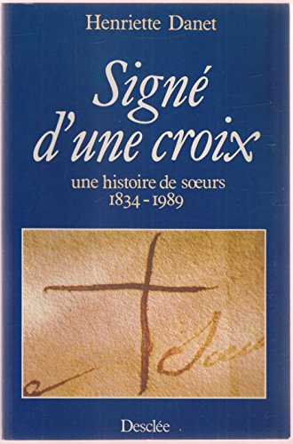 Signé d'une croix