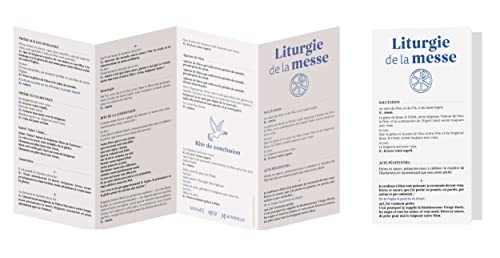 Beispielbild fr pack 25 ex Dpliants Ordinaire de la messe zum Verkauf von Librairie Th  la page