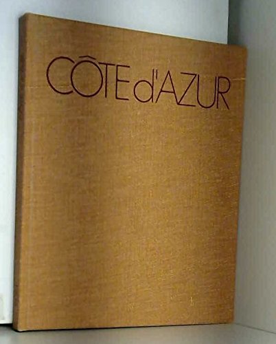 Imagen de archivo de Cte d'Azur (Collection Voir en France) a la venta por Librairie Th  la page