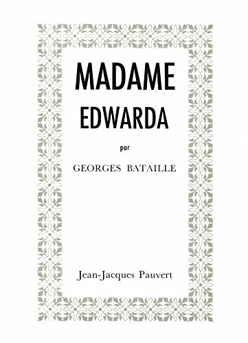 Imagen de archivo de Madame Edwarda a la venta por medimops