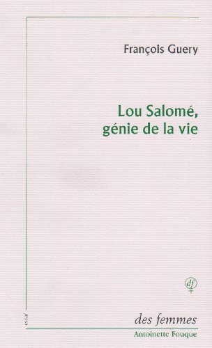 Beispielbild fr Lou Salom, gnie de la vie zum Verkauf von Ammareal