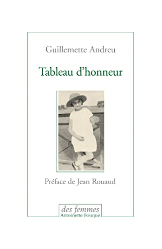 Tableau d'honneur (French Edition) (9782721005960) by Andreu, Guillemette