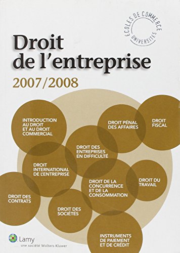 Stock image for Droit De L'Entreprise - L'Essentiel Pour Comprendre Le Droit for sale by LiLi - La Libert des Livres