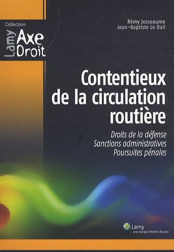 Stock image for Contentieux de la circulation routire for sale by medimops