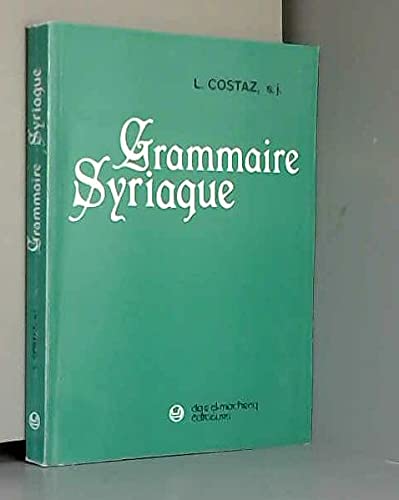 9782721470669: grammaire syriaque