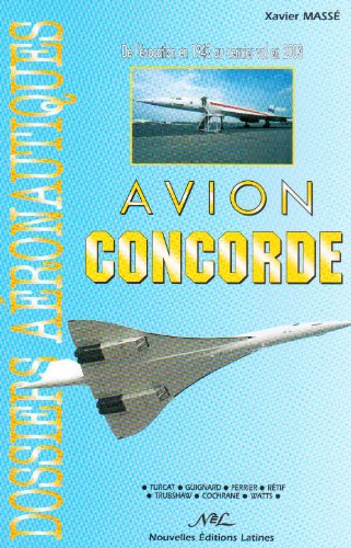 Beispielbild fr Avion Concorde zum Verkauf von medimops