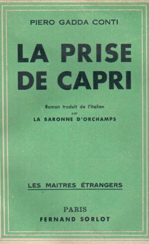 Imagen de archivo de La Prise de Capri (French Edition) a la venta por Gallix