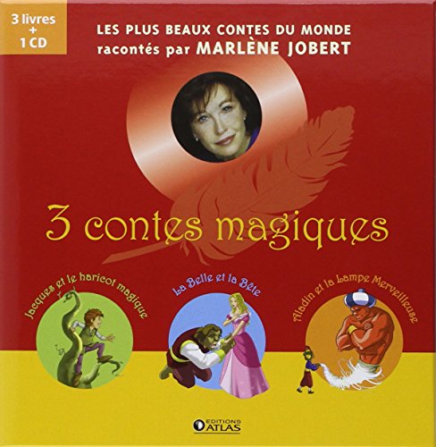 9782723472012: 3 contes magiques: Coffret en 3 volumes : Jacques et le haricot magique ; La Belle et la Bte ; Aladin et la lampe merveilleuse