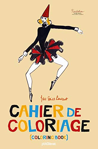 Beispielbild fr Cahier de coloriage Yves Saint Laurent - Poche: Edition bilingue français-anglais zum Verkauf von WorldofBooks