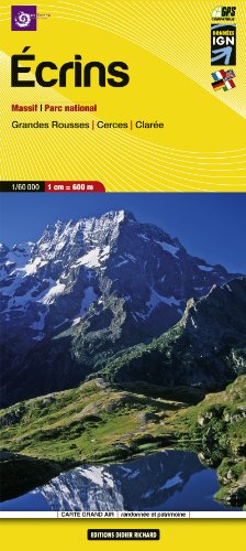 9782723476690: Libris Wanderkarte 05. Ecrins - Massif, parc national et Grandes Rousses - Cerces - Clare 1 : 60 000