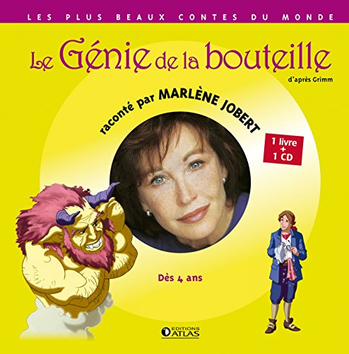 9782723496001: Le gnie de la bouteille: Livre CD (Marlne Jobert raconte)