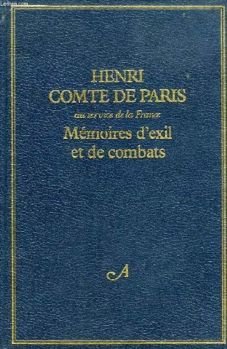 Beispielbild fr Memoires d'exil et de combats zum Verkauf von Ammareal