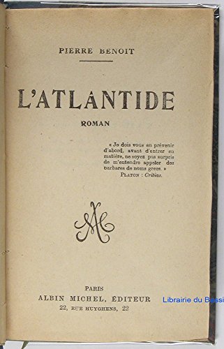 Stock image for L'atlantide for sale by medimops