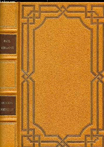 OEUVRES POETIQUES (9782724213263) by Paul Verlaine